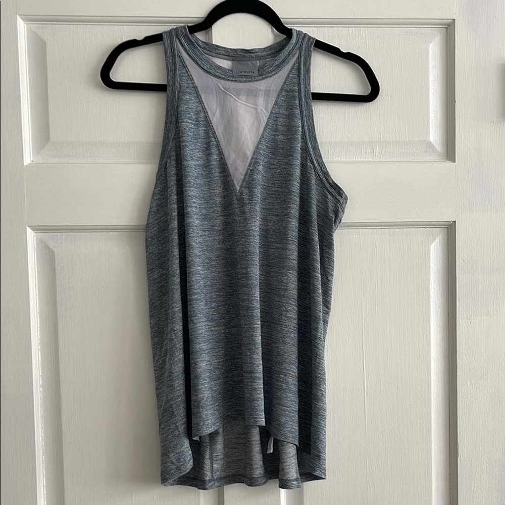 Athleta Gray Sleeveless Women's Top